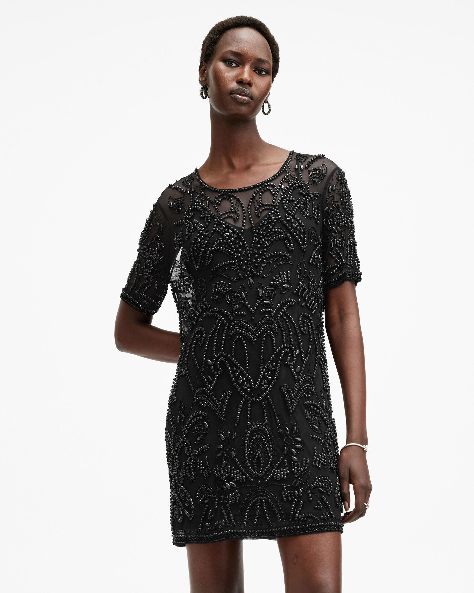 Allsaints Black Mini Dress main image 0