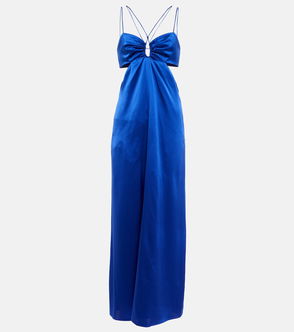 chinese dress ladies White Linen Maxi Dress with Belt