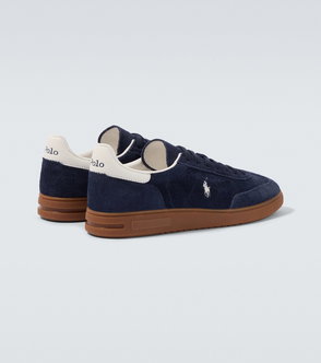 POLO RALPH LAUREN Rhett Suede Wingtip Shoe | endource display picture 1