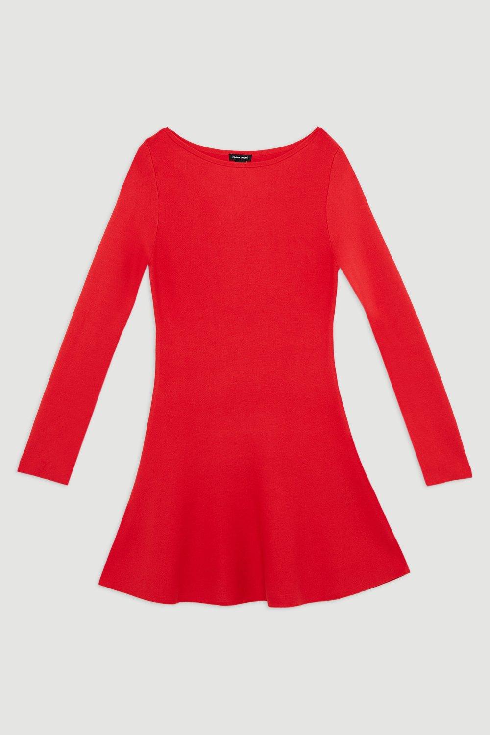 pink knit mini dress Cora Mini Dress, in Taffy Pink Knit, Size: Medium