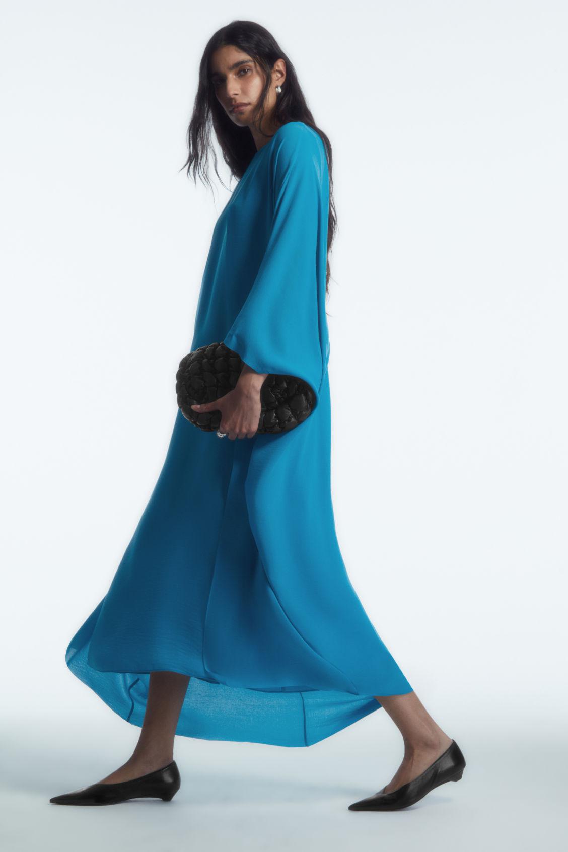 open lace back dress Odet Dress Black – The Row