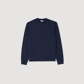 Navy sweatshirt with a star embroidery detail