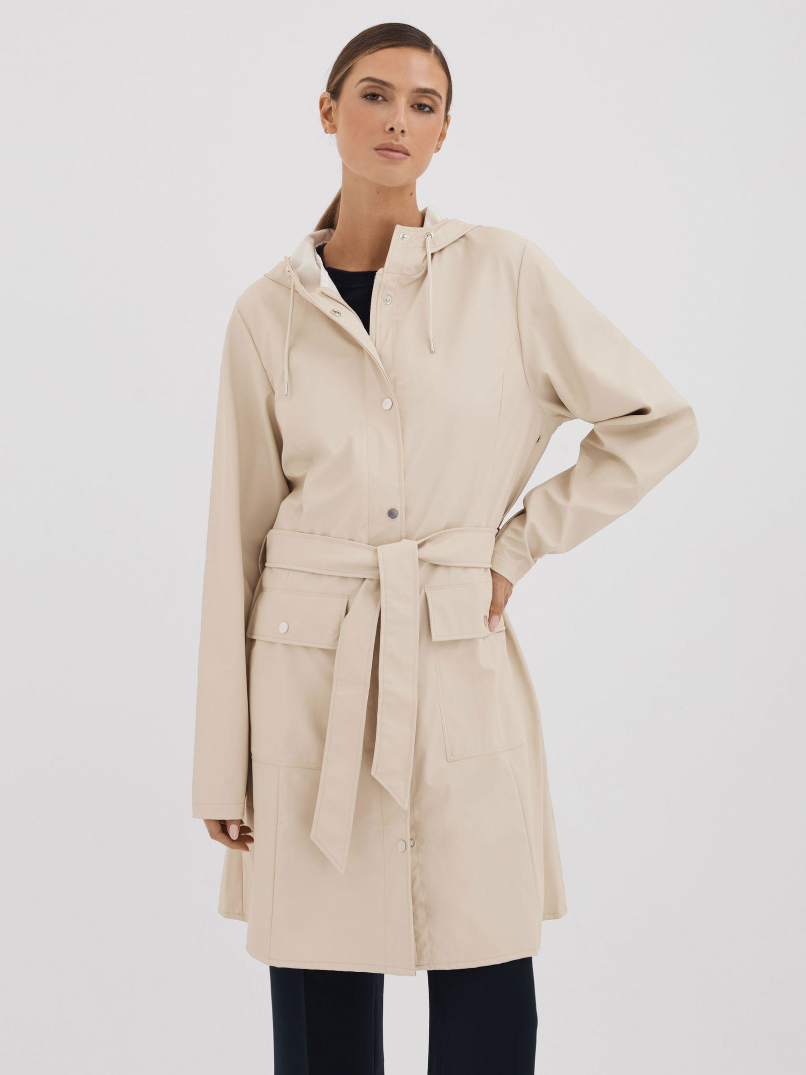 RAINS Belted Raincoat endource