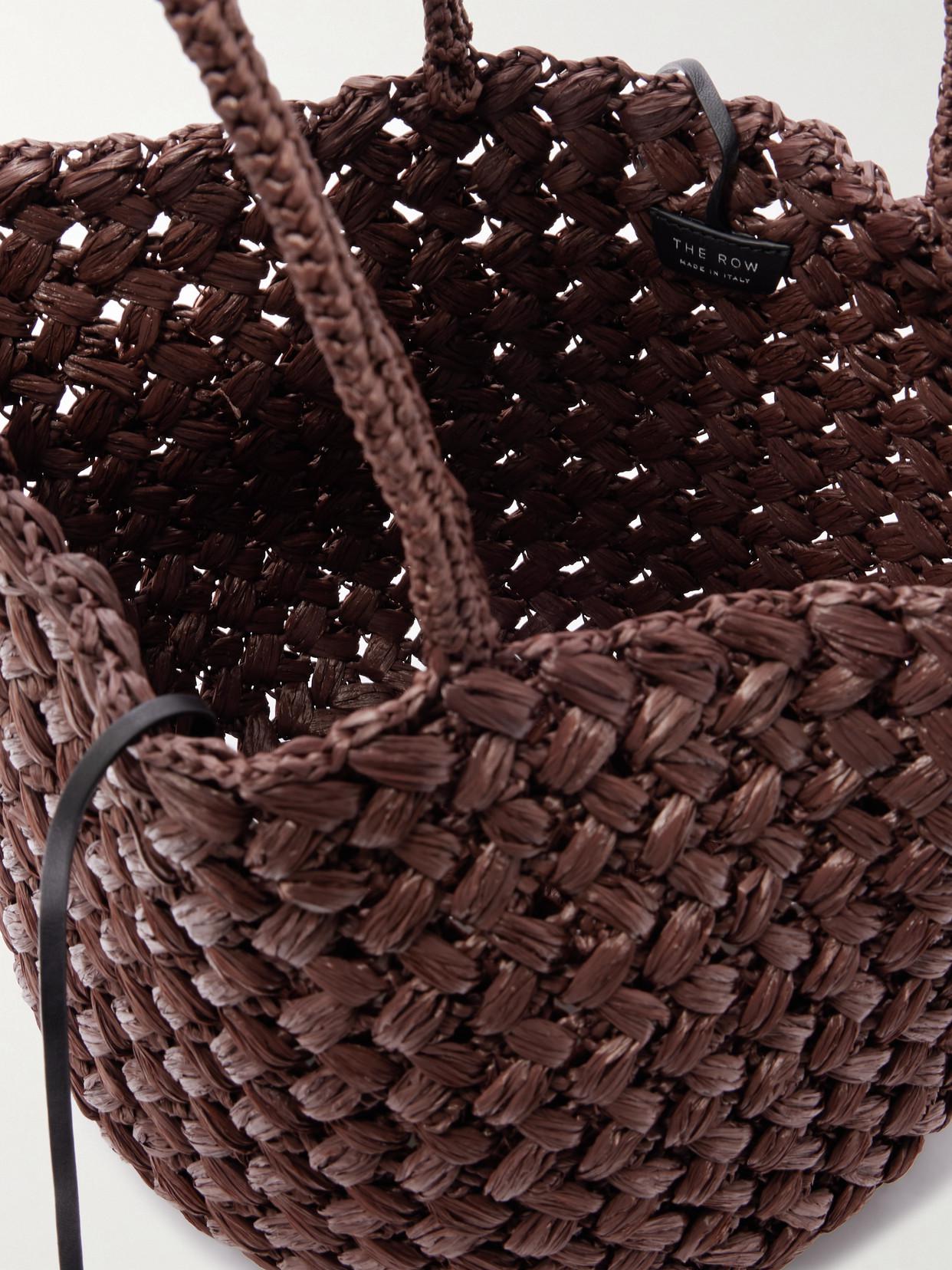 THE ROW Estelle Woven Raffia Tote | endource