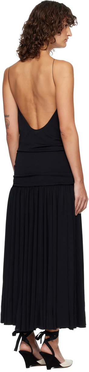 JACQUEMUS Dao Brushed Ribbed-Knit Maxi Dress | endource