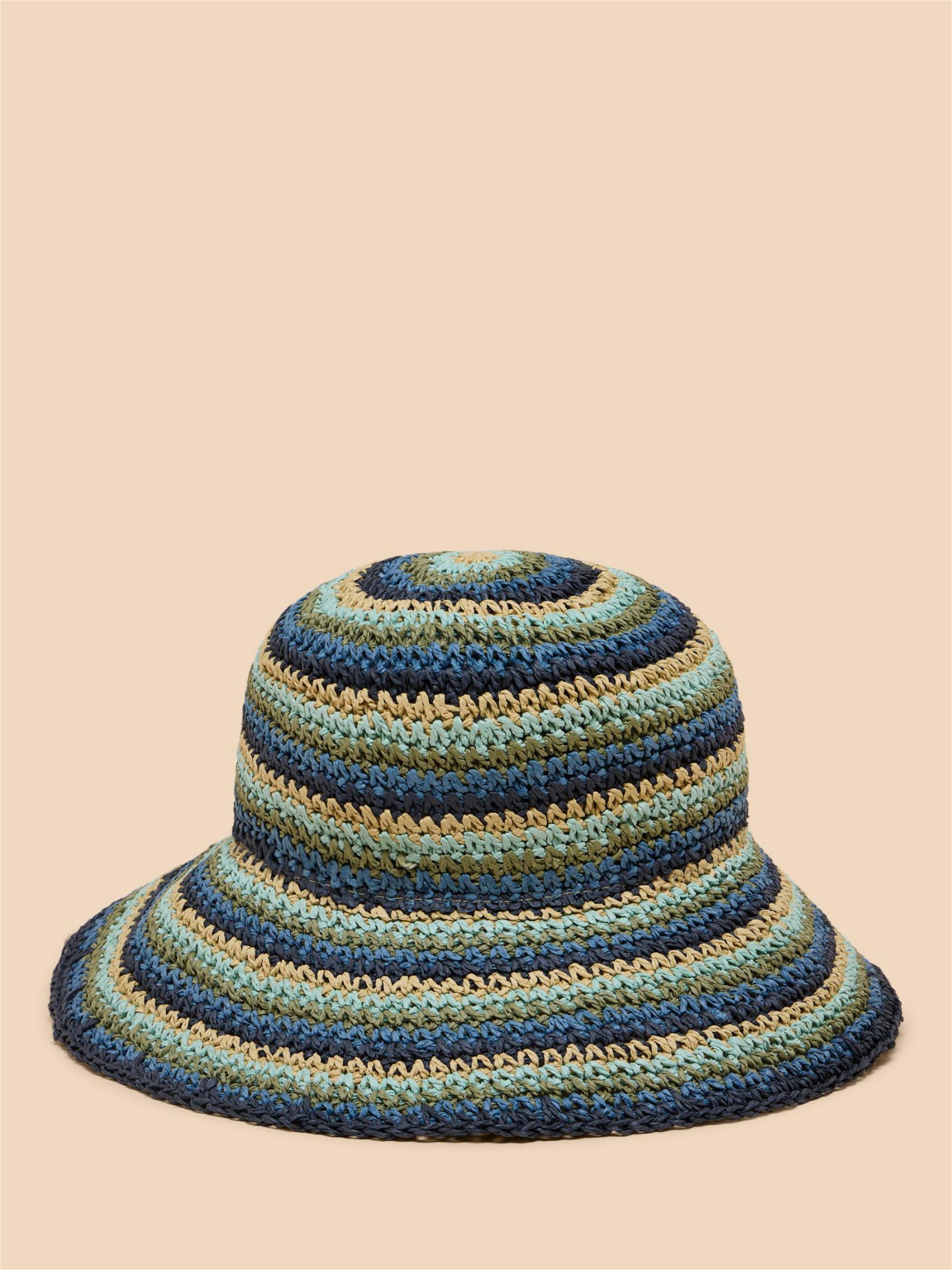 Stripe Bucket Hat