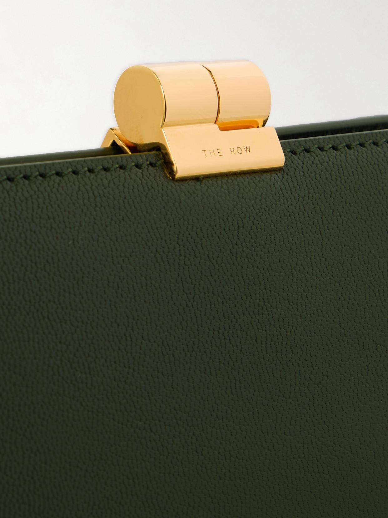 THE ROW Amazon Leather Clutch | endource