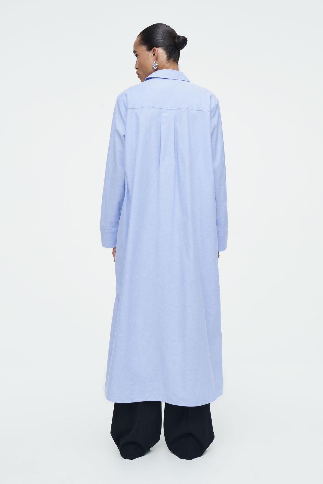 COS Asymmetric Deconstructed Shirt Dress
