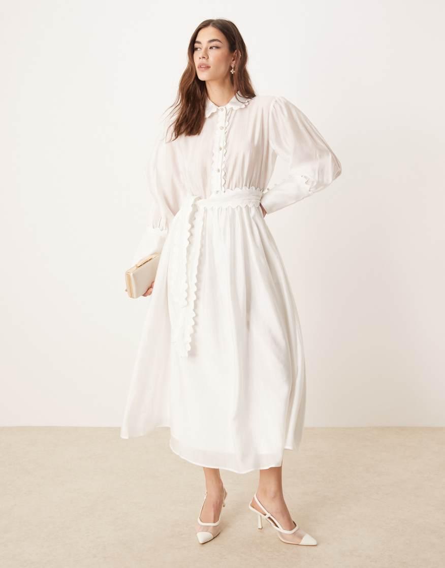 white dress better sister Big Also available in white. Lou Lou Dress White Eyelet