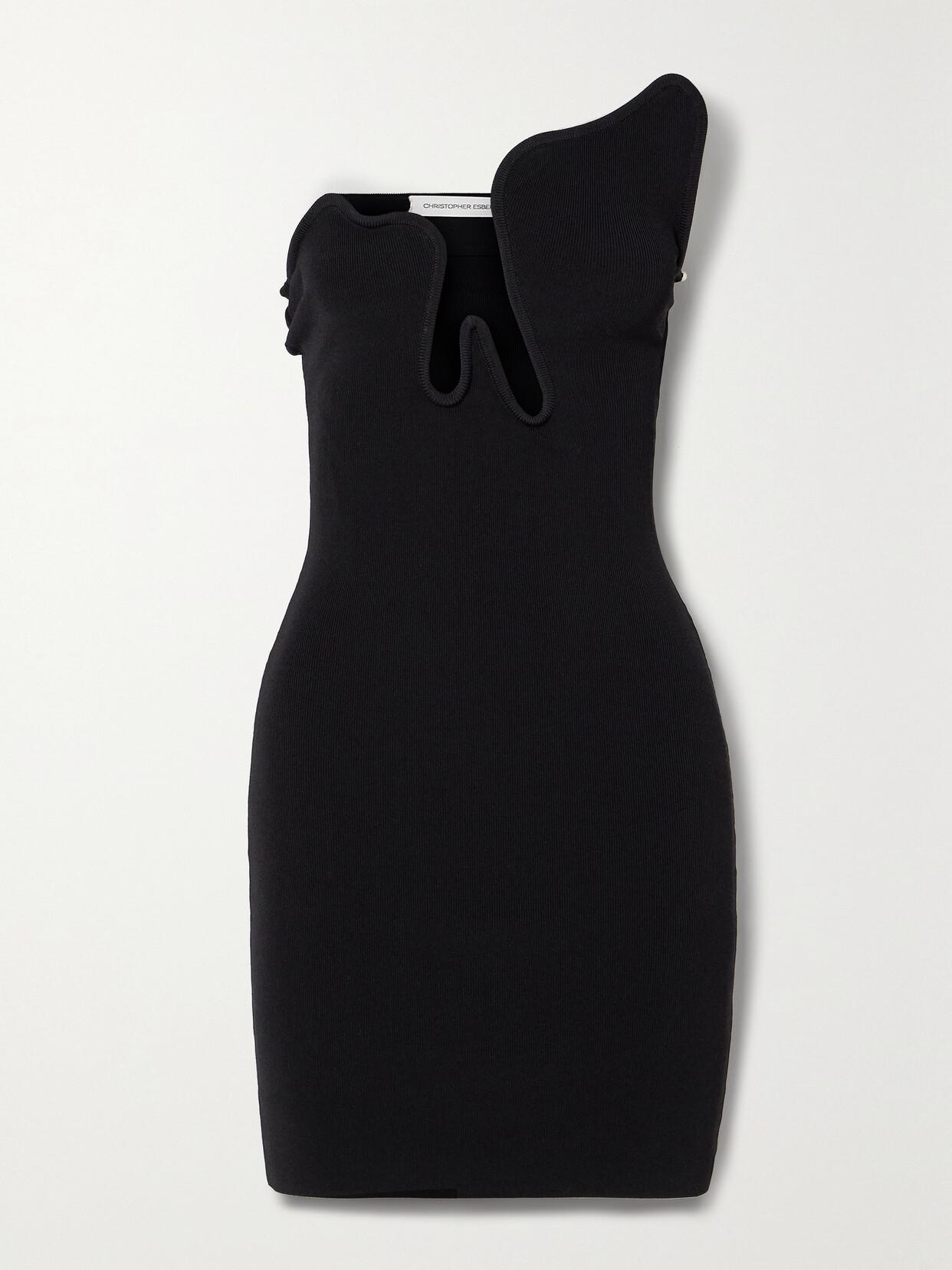 christopher esber salacia ruched mini dress Salacia ruched minidress in red - Christopher Esber