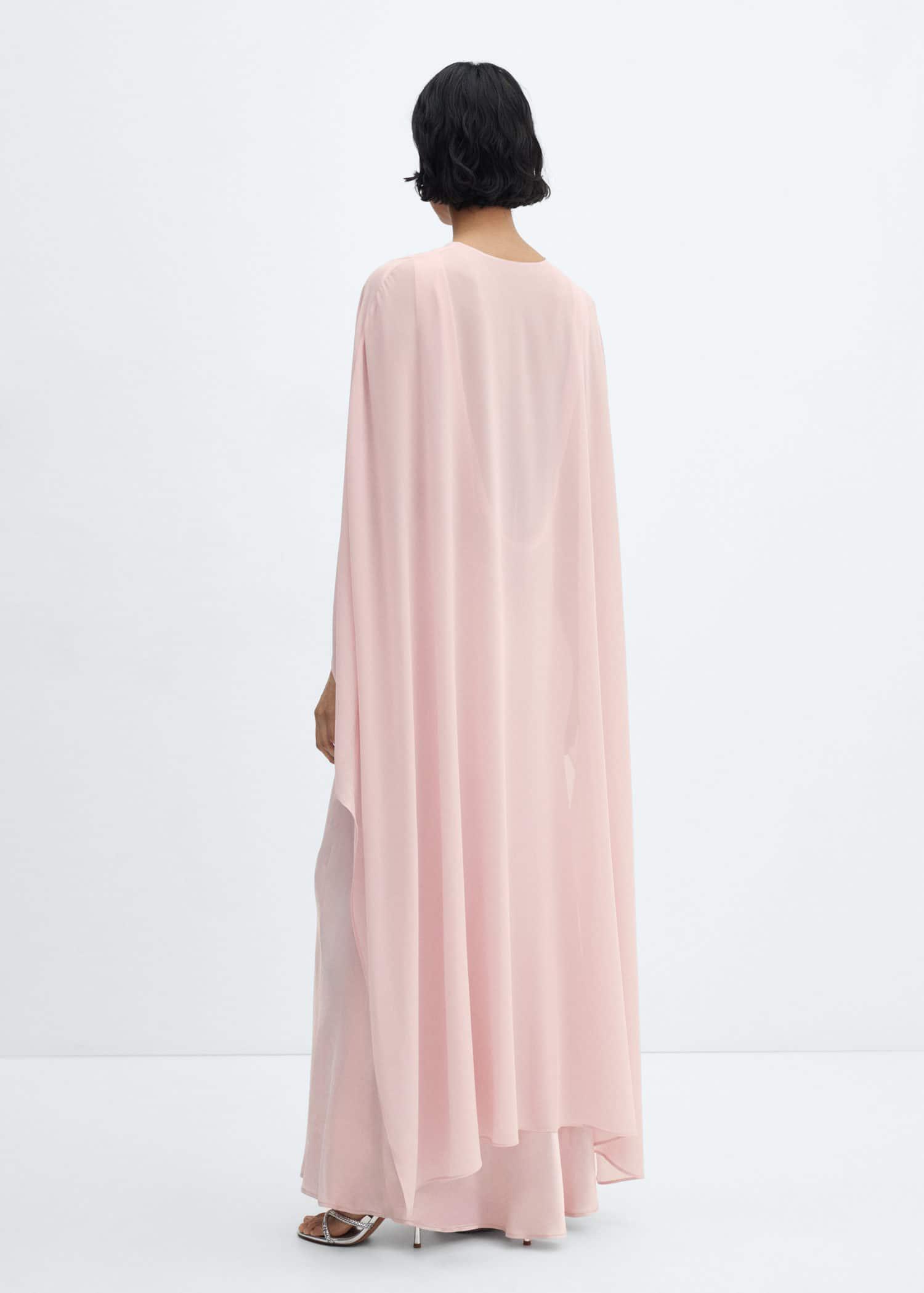 MANGO Asymmetric Semi-Transparent Cape | endource