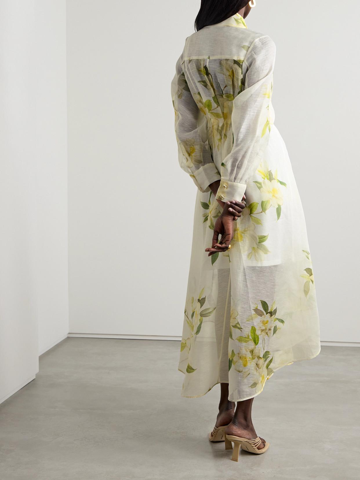 white linen dress with black trim Annetta Dress Cream and Black – Rhoan main image 1