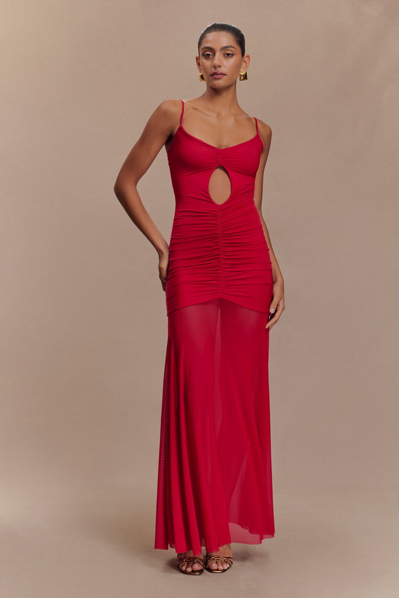 delaney knit maxi dress 60% off Meshki Slinky And Mesh Inexpensive Strapless Homecoming Dresses
