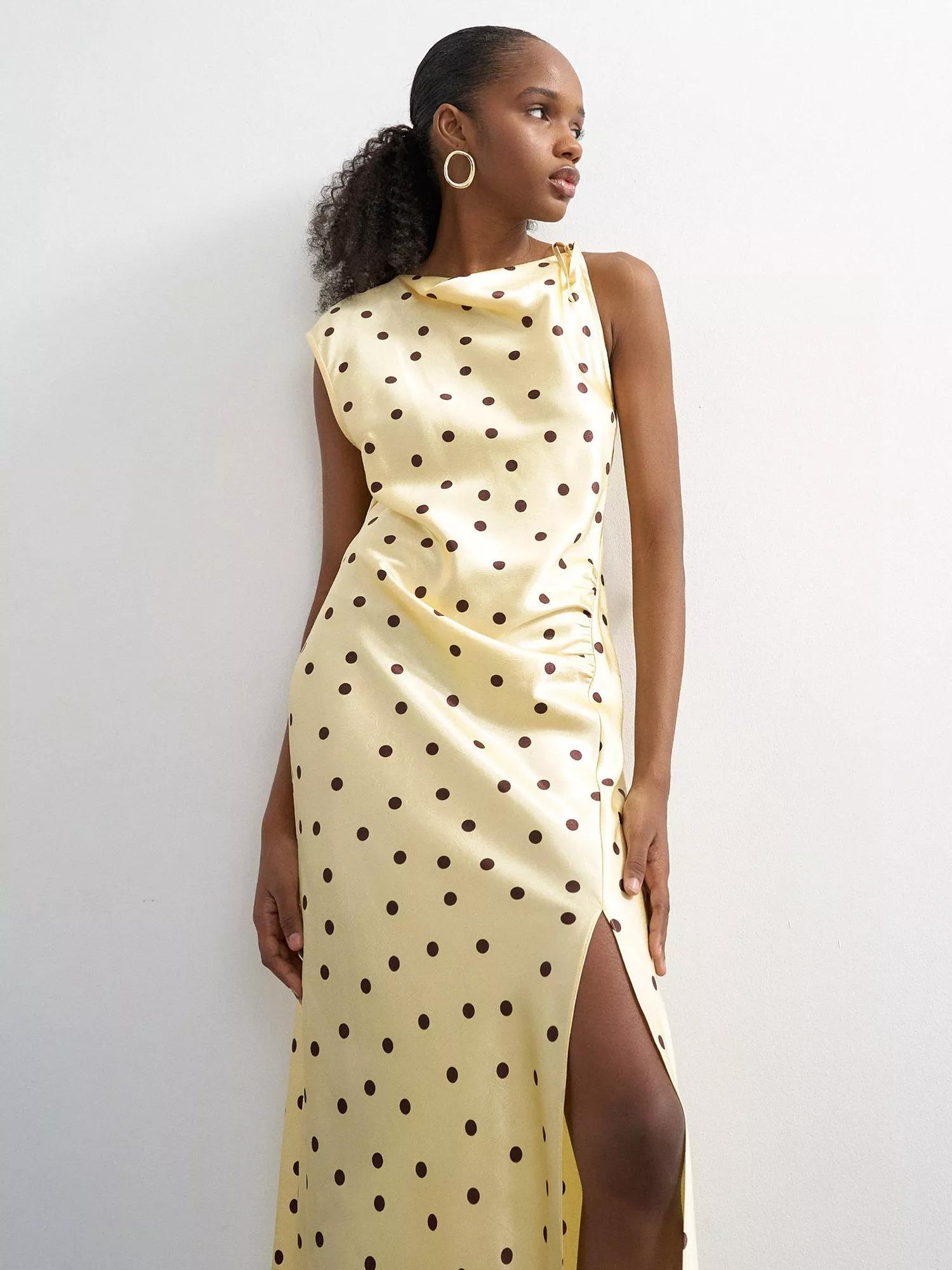 Topshop Polka Dot Mix Dress | endource Topshop Polka Dot Mix Dress | endource