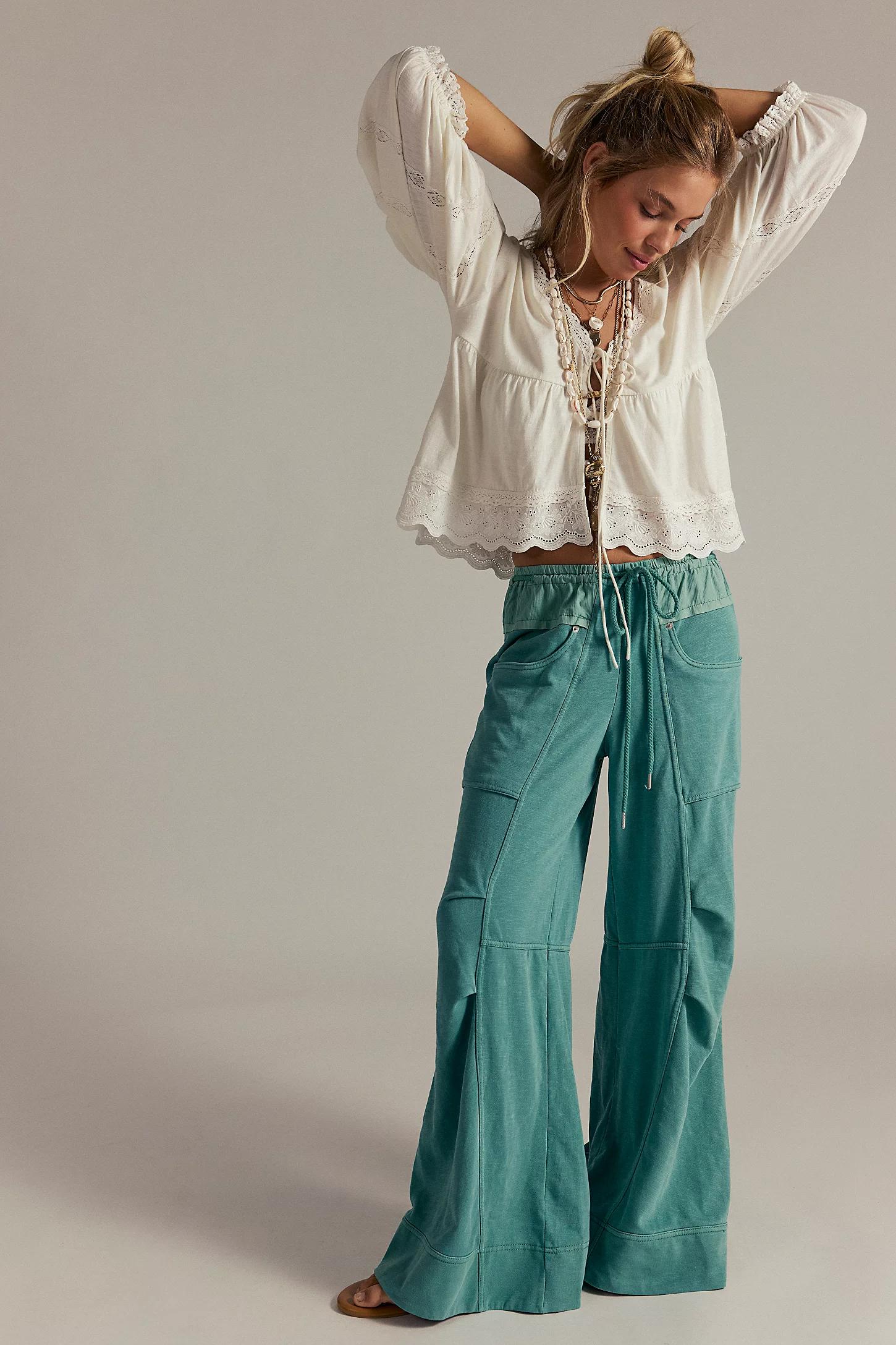 Sky Riser Boot FREE PEOPLE We The Free - Sky Riser Knit Wide-Leg Pants | endource