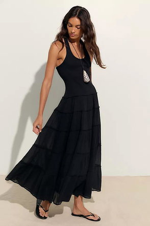 halter neck white dress maxi White Halter Neck Smocked Waist Maxi Dress
