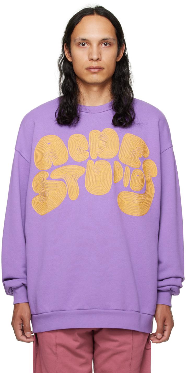 ACNE STUDIOS Bubble Logo Sweatshirt | endource