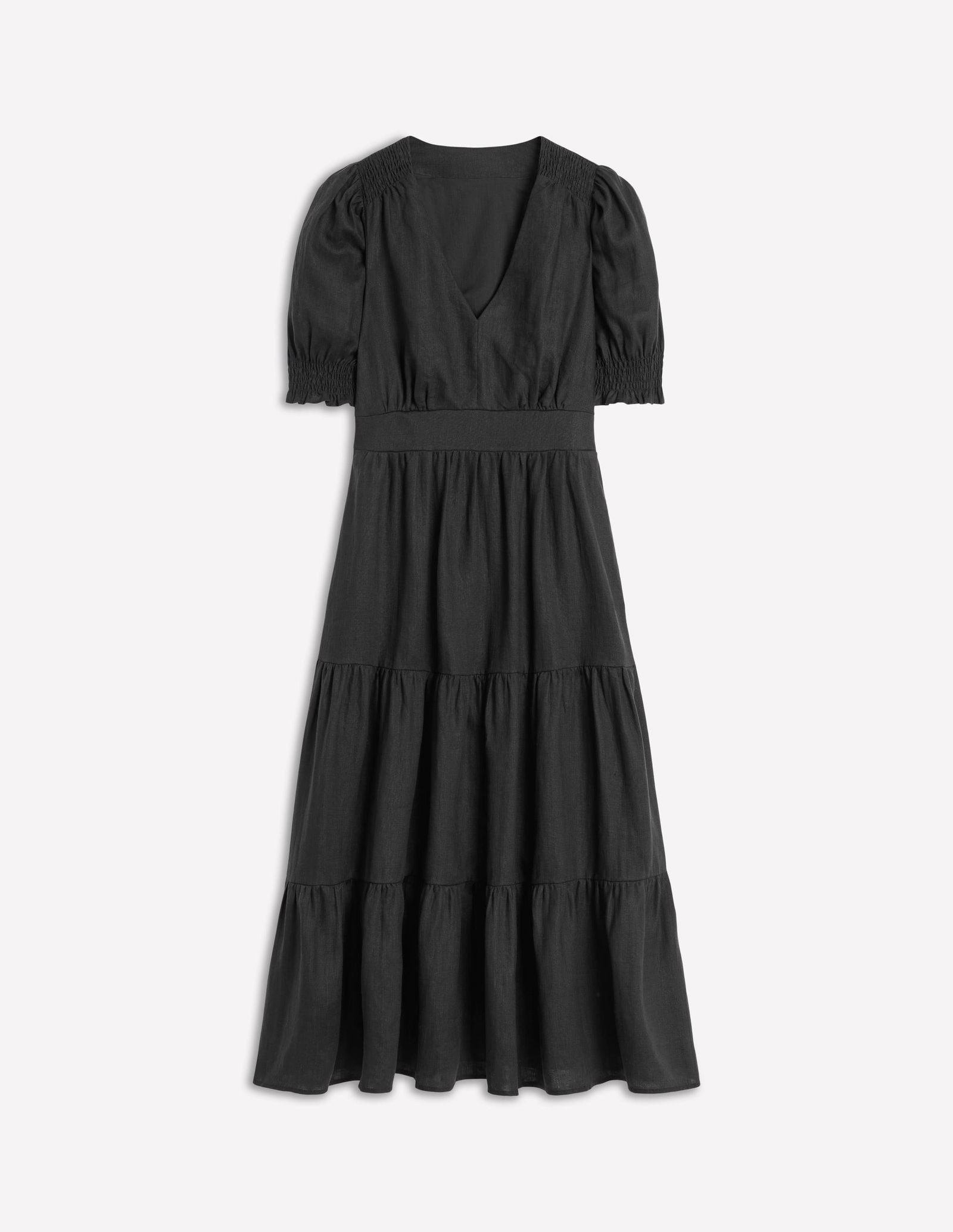 a line 2 piece prom dress Two Pieces Prom Dresses Black A-line Scoop Floral Prom Dress/Evening D –  SELINADRESS main image 0