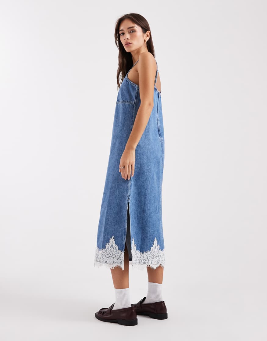 off should dress Chloe Blue Off The Shoulder Dress S