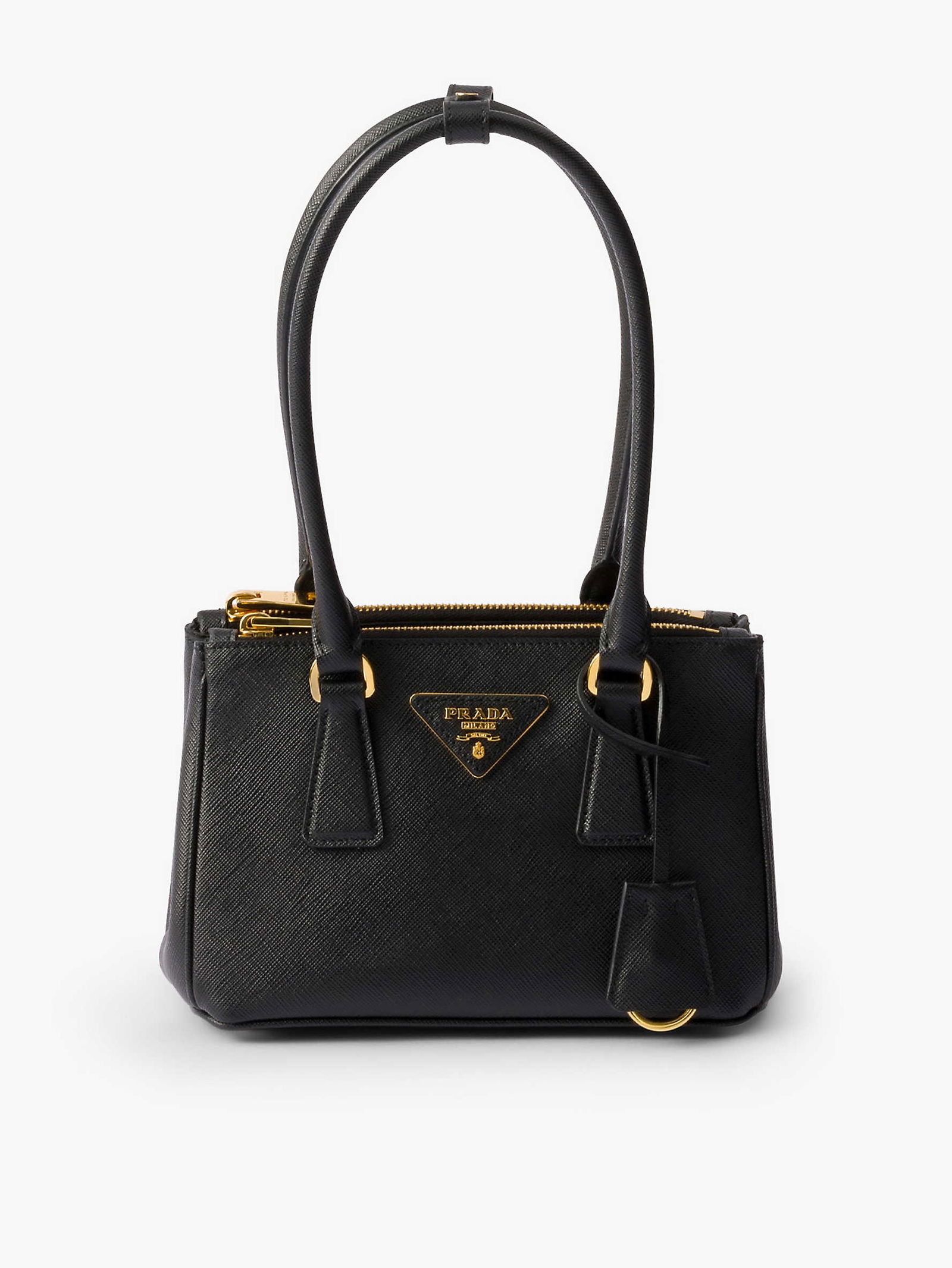 PRADA Galleria Saffiano Leather Mini Top-Handle Bag endource