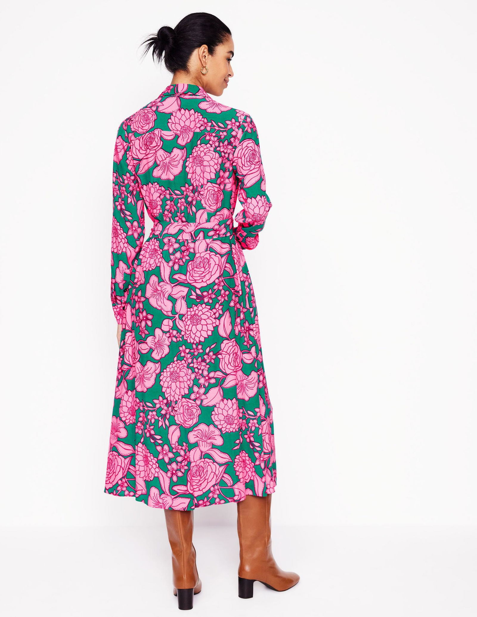 boden kate midi shirt dress BODEN Kate Midi Shirt Dress