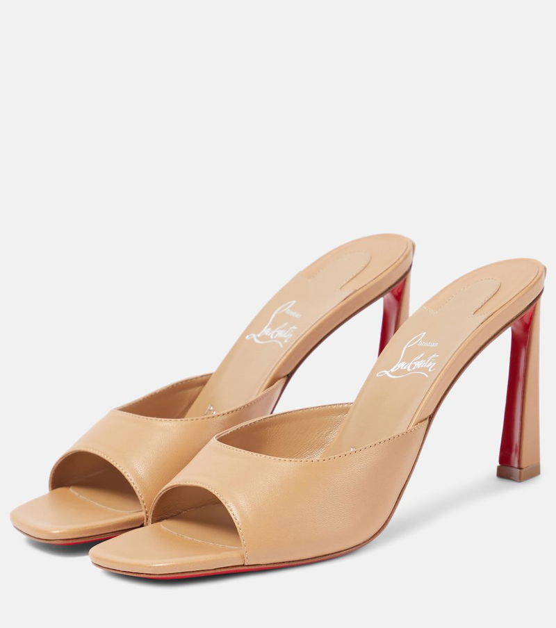 Nadia 85 Leather Mules