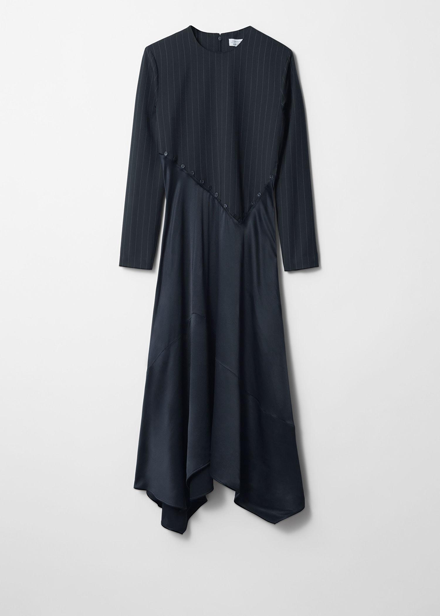 & OTHER STORIES Asymmetric-Hem Maxi Dress | endource