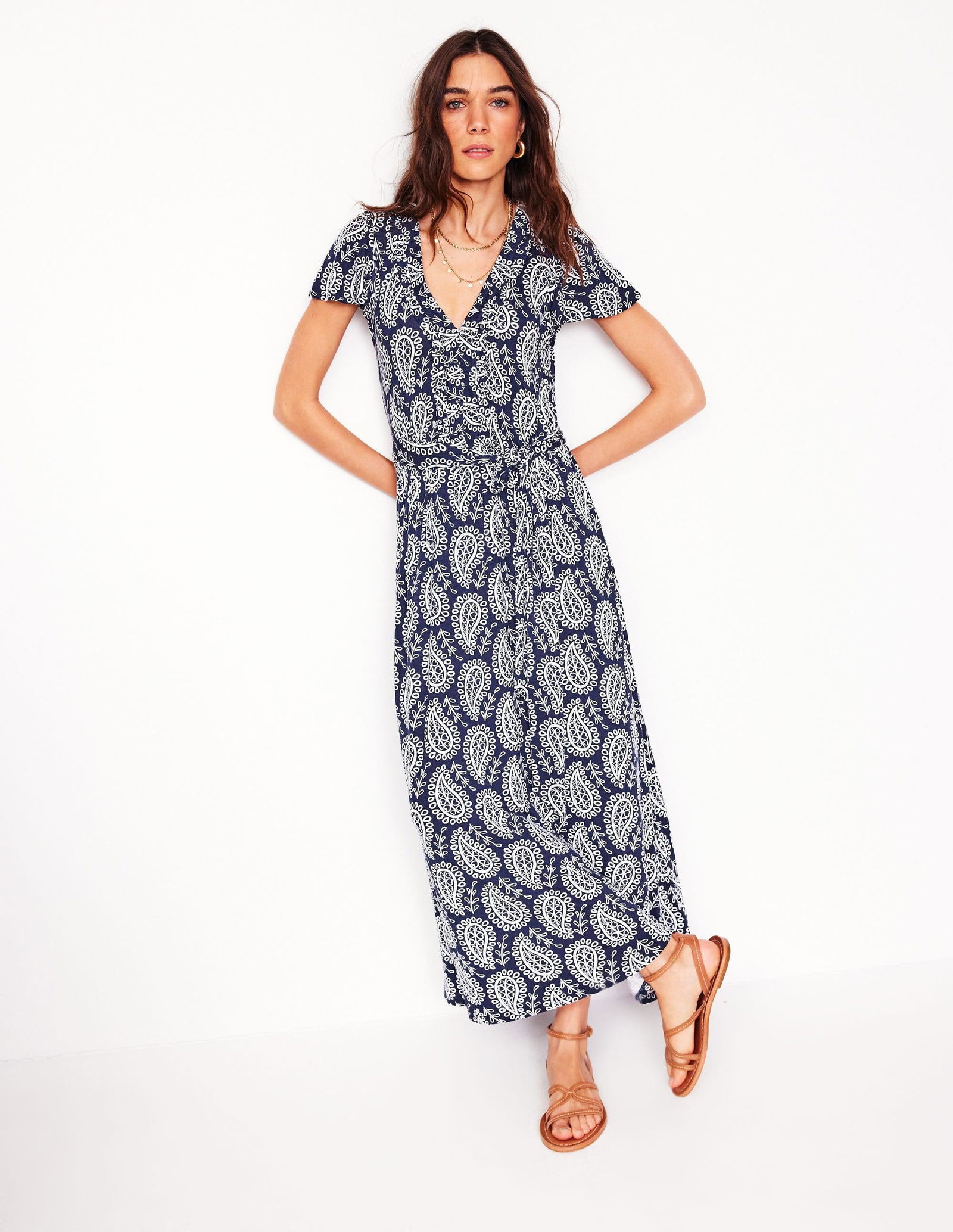 ladies summer jersey dresses WOMAN JERSEY DRESS SAFARI SOFT FADE / XS/XS main image 1