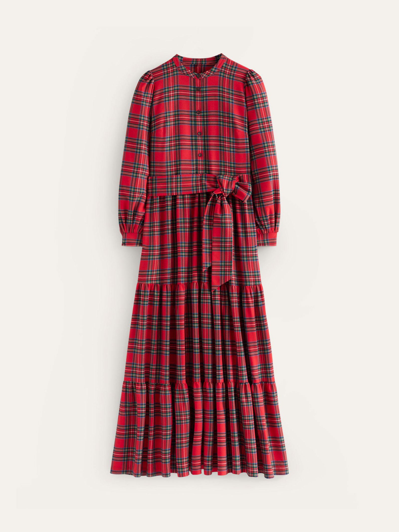 Blackstock Red Dress Tartan Crest T-shirt - Alba Celtic Style
