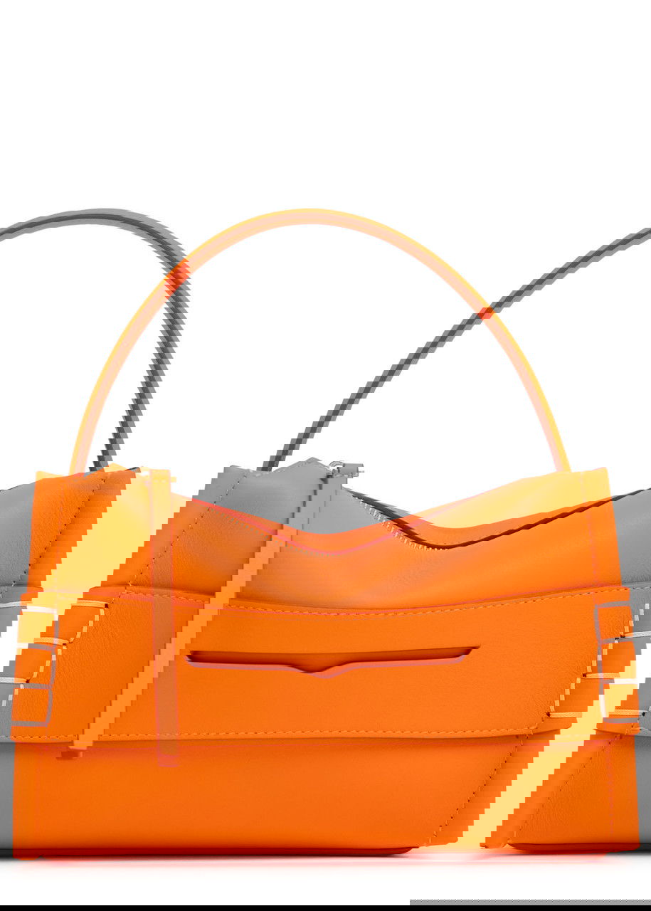 JW ANDERSON Loafer Small Leather Top Handle Bag | endource