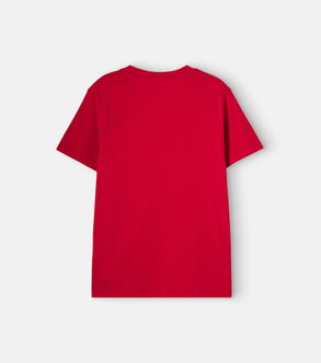 Red Polo Ralph Lauren t-shirt, back view