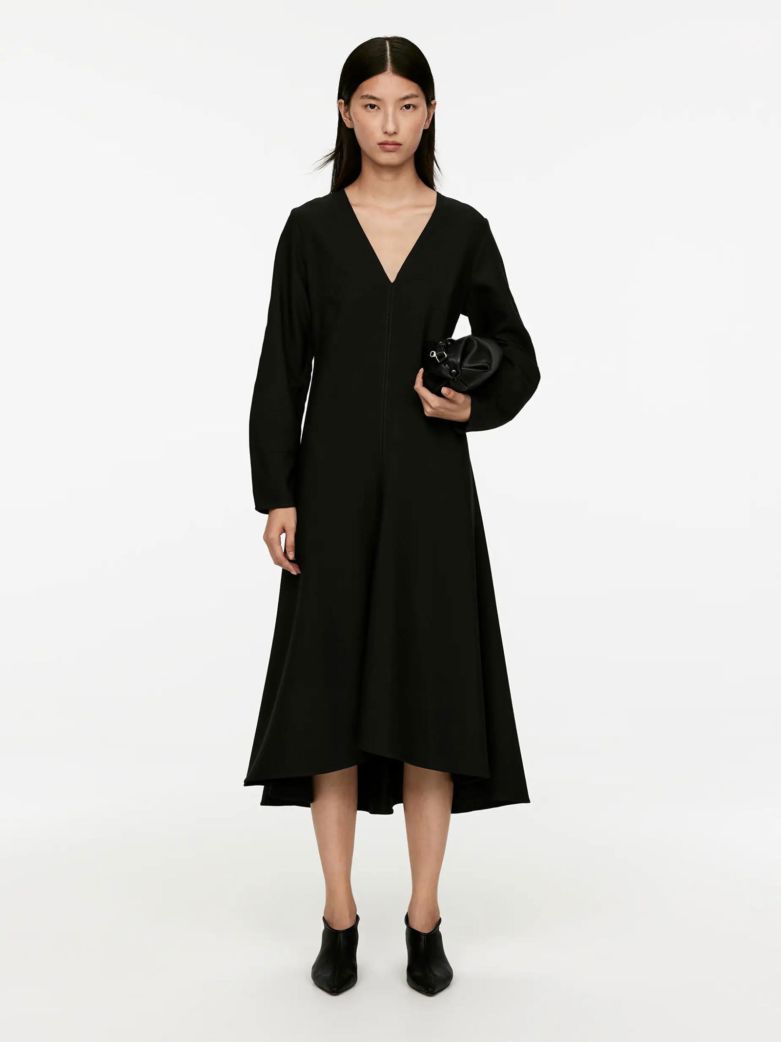 floral cut out midi dress Lady Black Tie - Apricot Sunset Cut-out Midi Dress