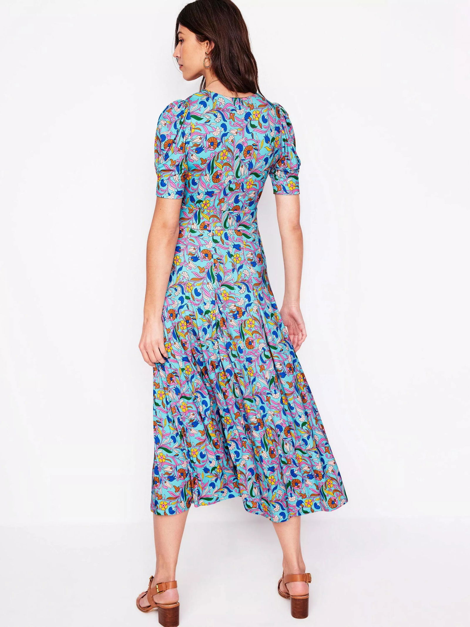 open lace back dress KRISTEN PLEATED DRESS – Leslie el Vene Boutique