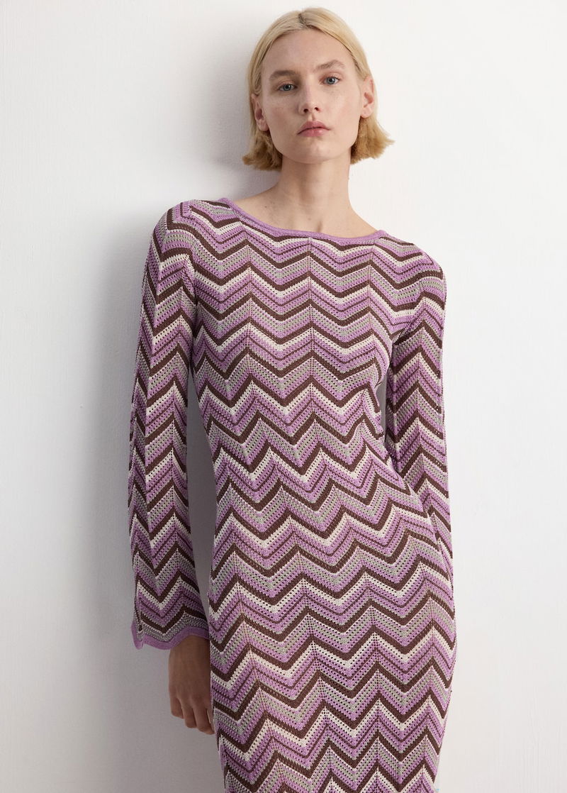 MANGO Long Flared Knitted Dress | endource MANGO Long Flared Knitted Dress | endource