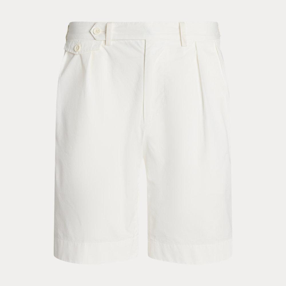 RALPH LAUREN PURPLE LABEL Pleated Poplin Tennis Short | Endource