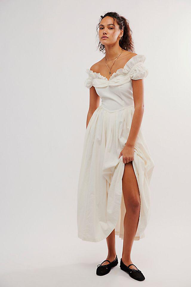 FREE PEOPLE Free-Est - Something Special Drop-Waist Midi | endource