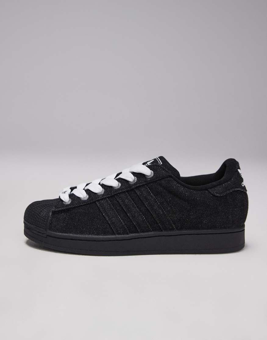 adidas gazelle silver green womens Superstar '82 in Indigo Denim – SVRN main image 0