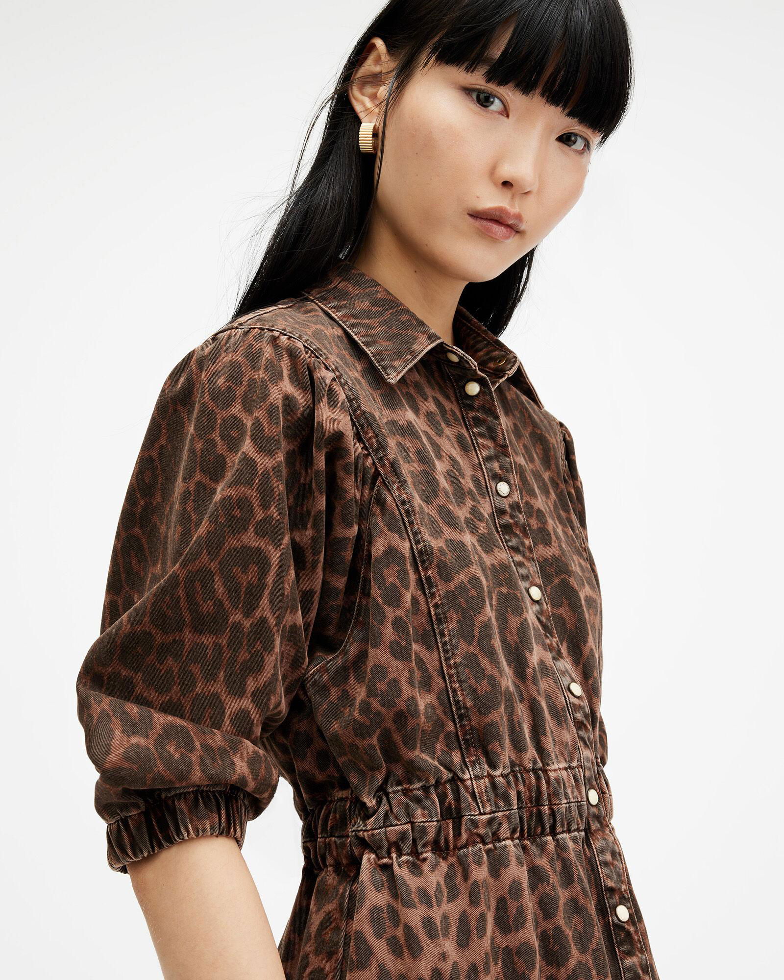 osa denim dress ALLSAINTS Osa Denim Dress