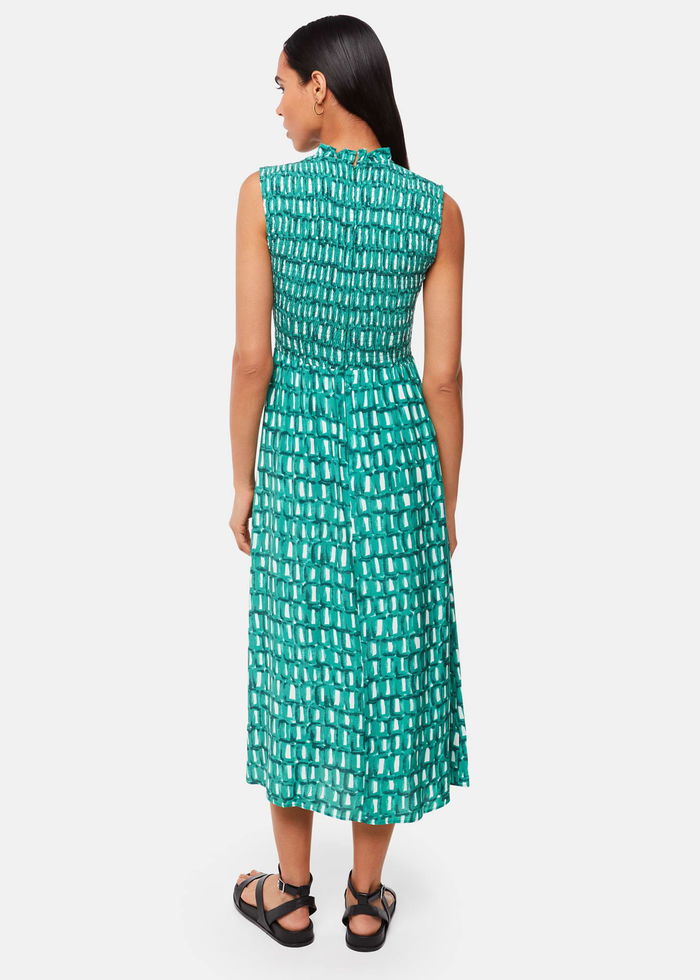 WHISTLES Linked Smudge Heidi Dress | endource
