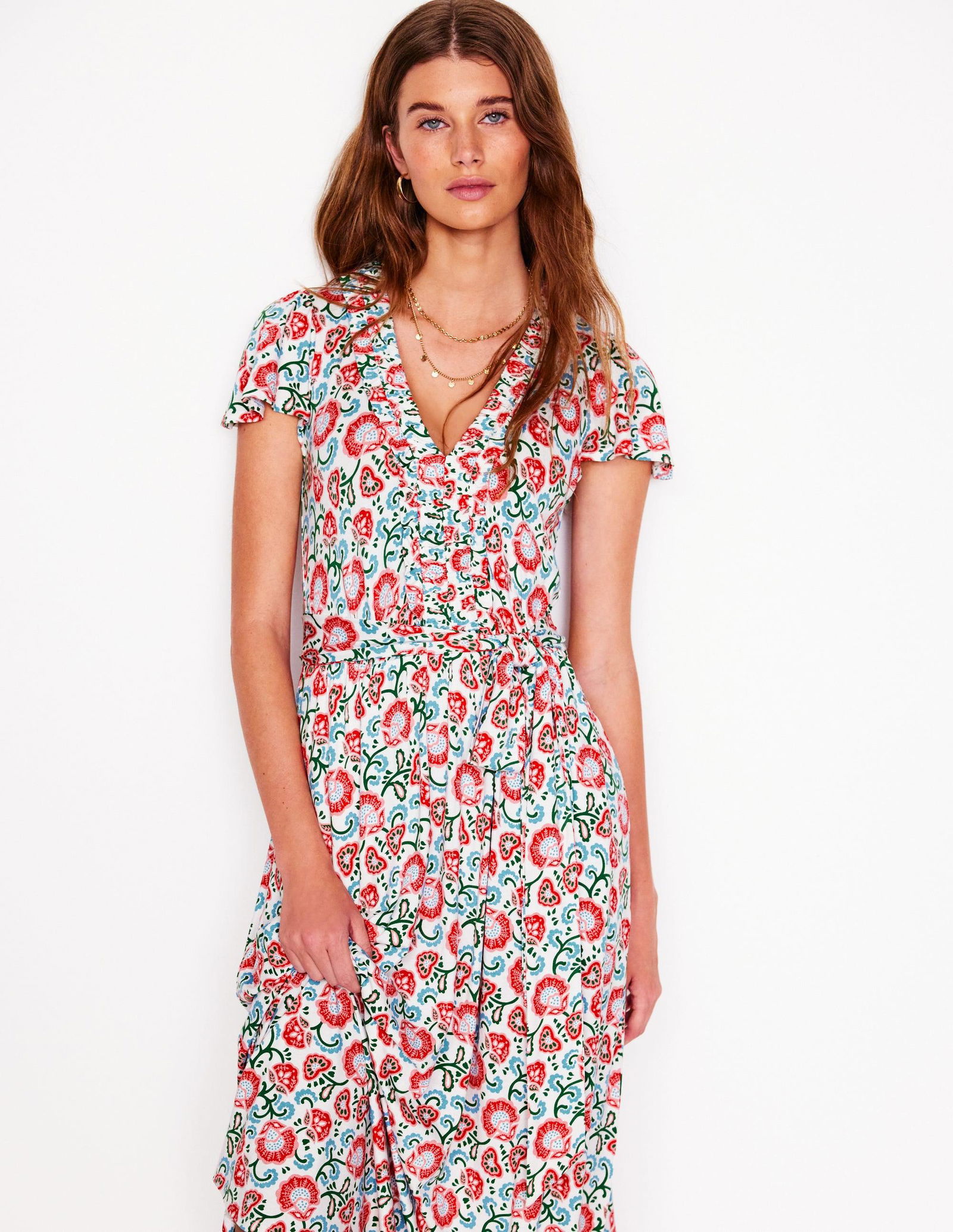 nicola jersey tea dress 60% off BODEN has-content