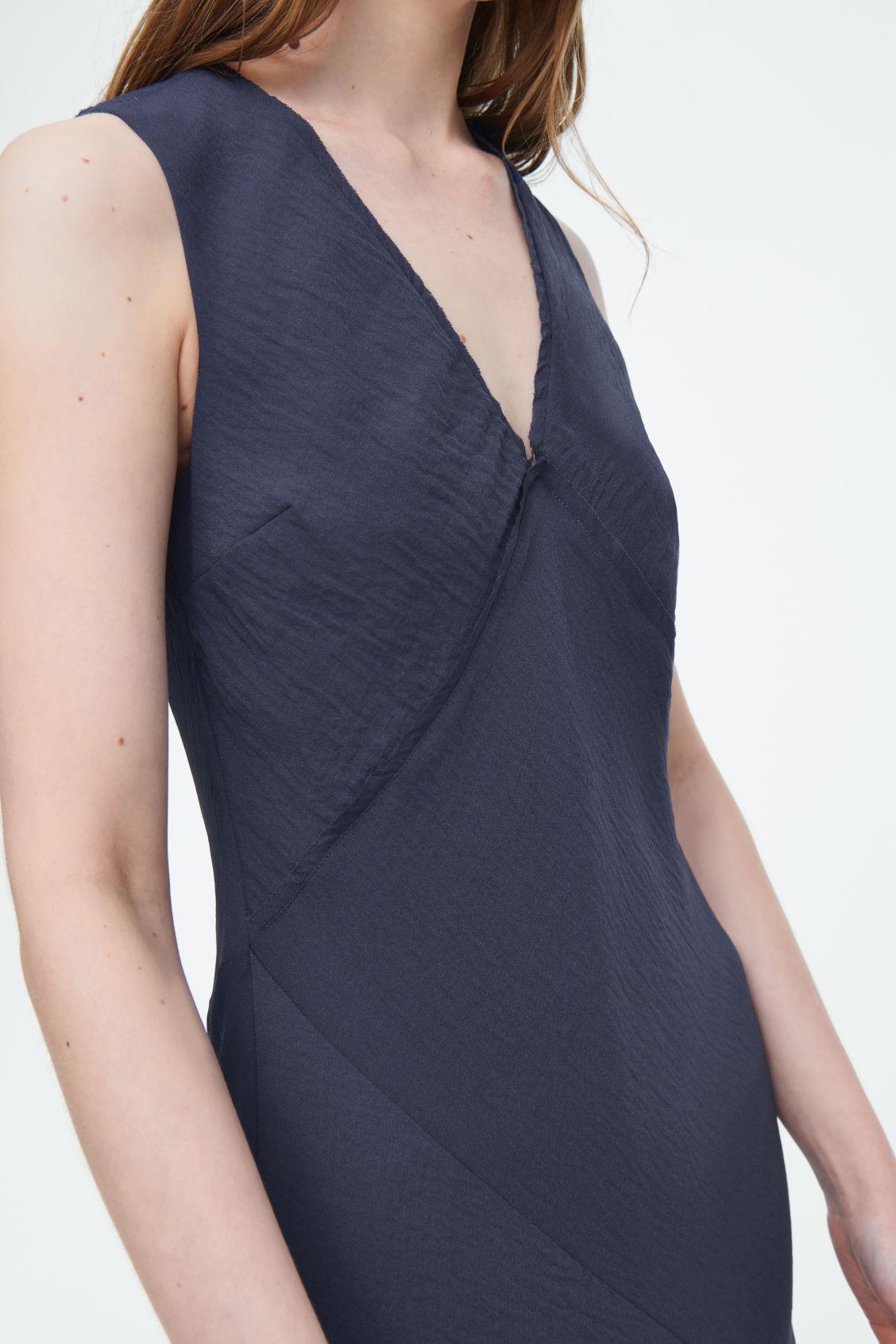 COS Floaty Asymmetric Midi Dress