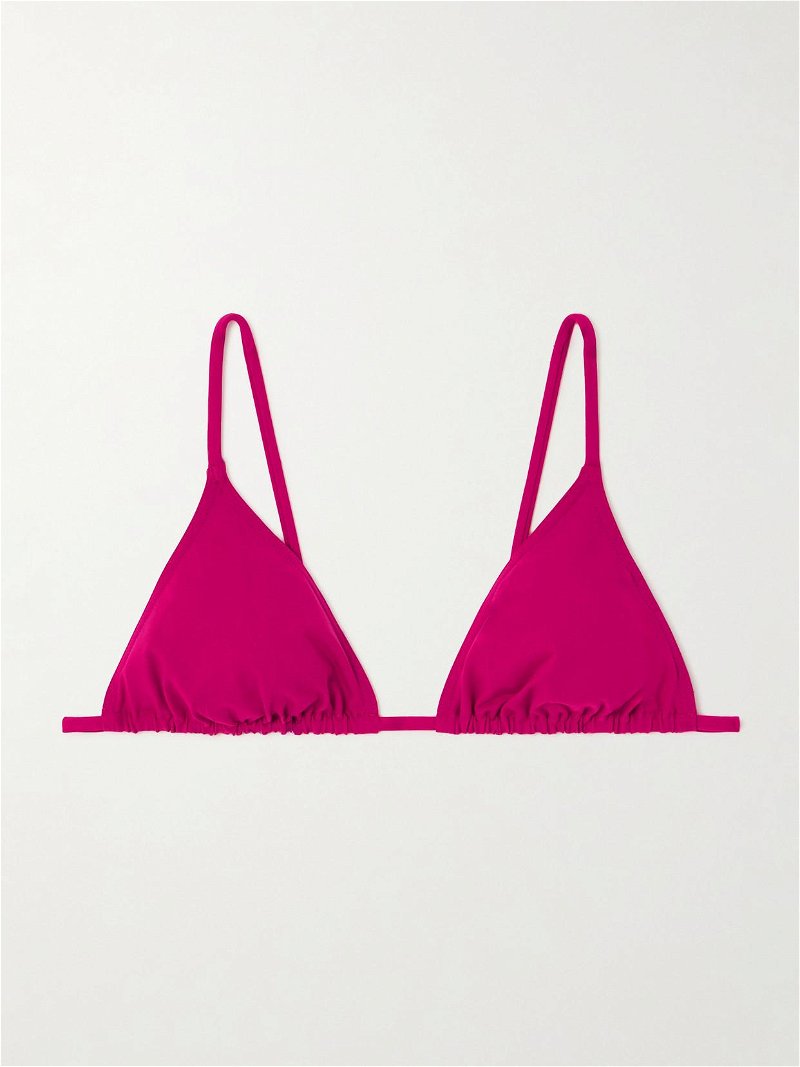 ERES Les Essentiels Mouna Triangle Bikini Top in Pink | Endource