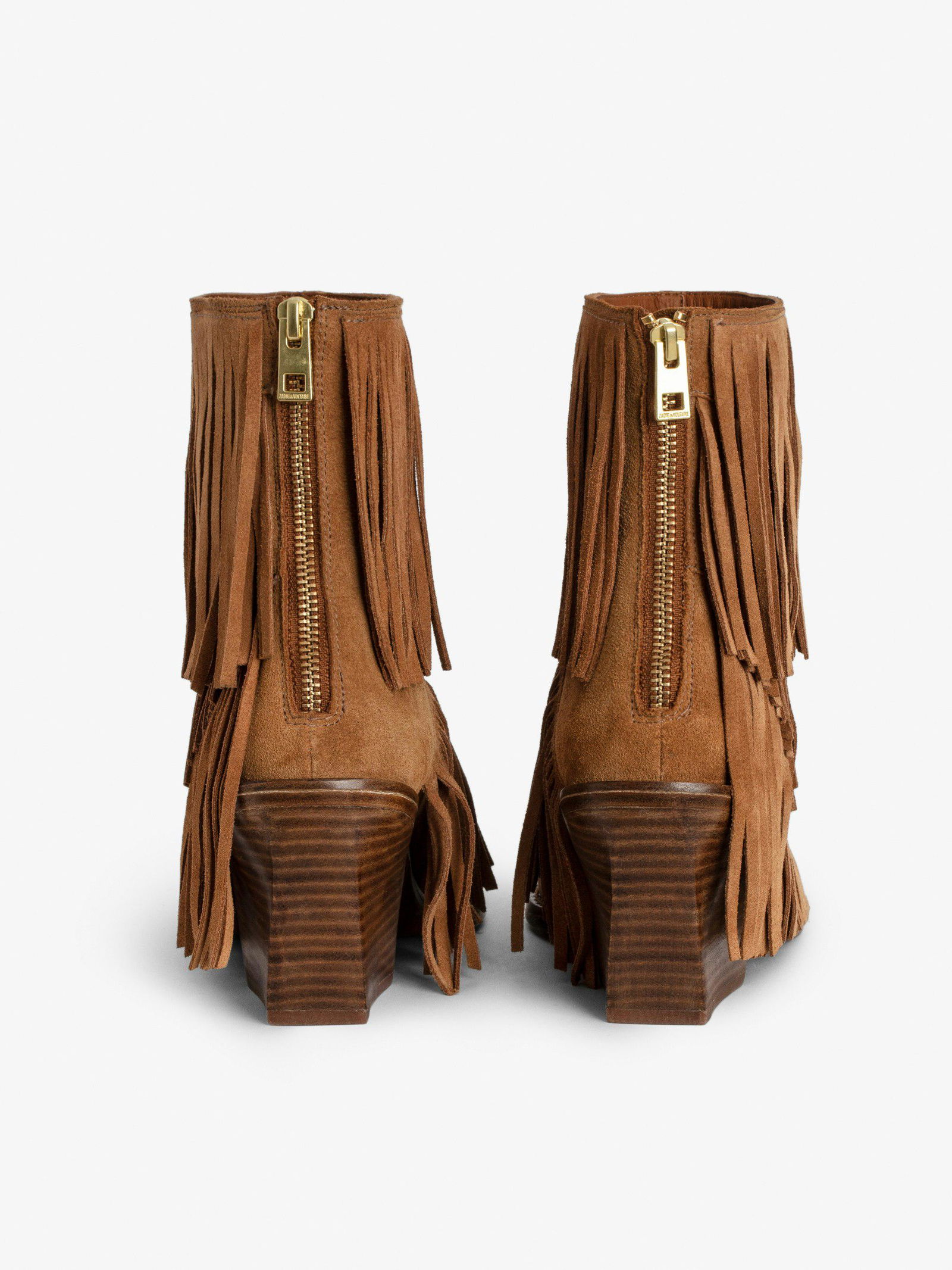 ZADIG & VOLTAIRE Cara Suede Ankle Boots | endource display picture 1