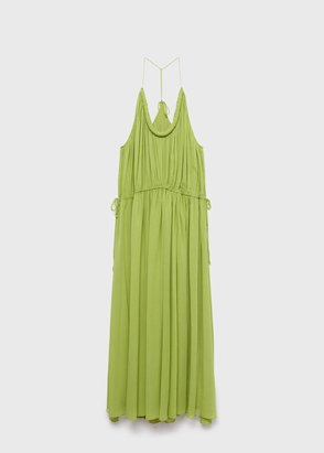 MANGO Flared Corset Dress | endource