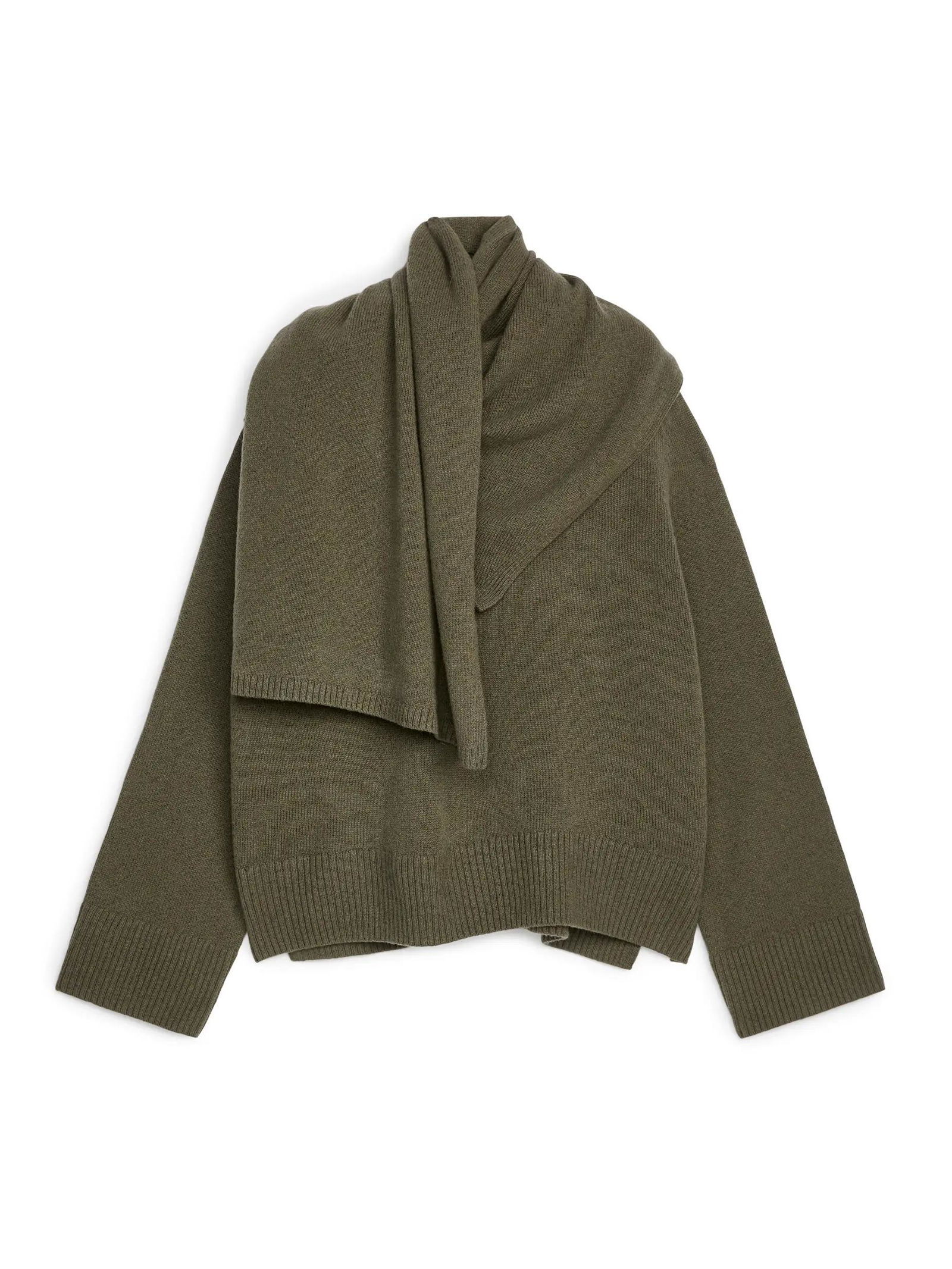 arket-wool-scarf-jumper-in-khaki-green-endource