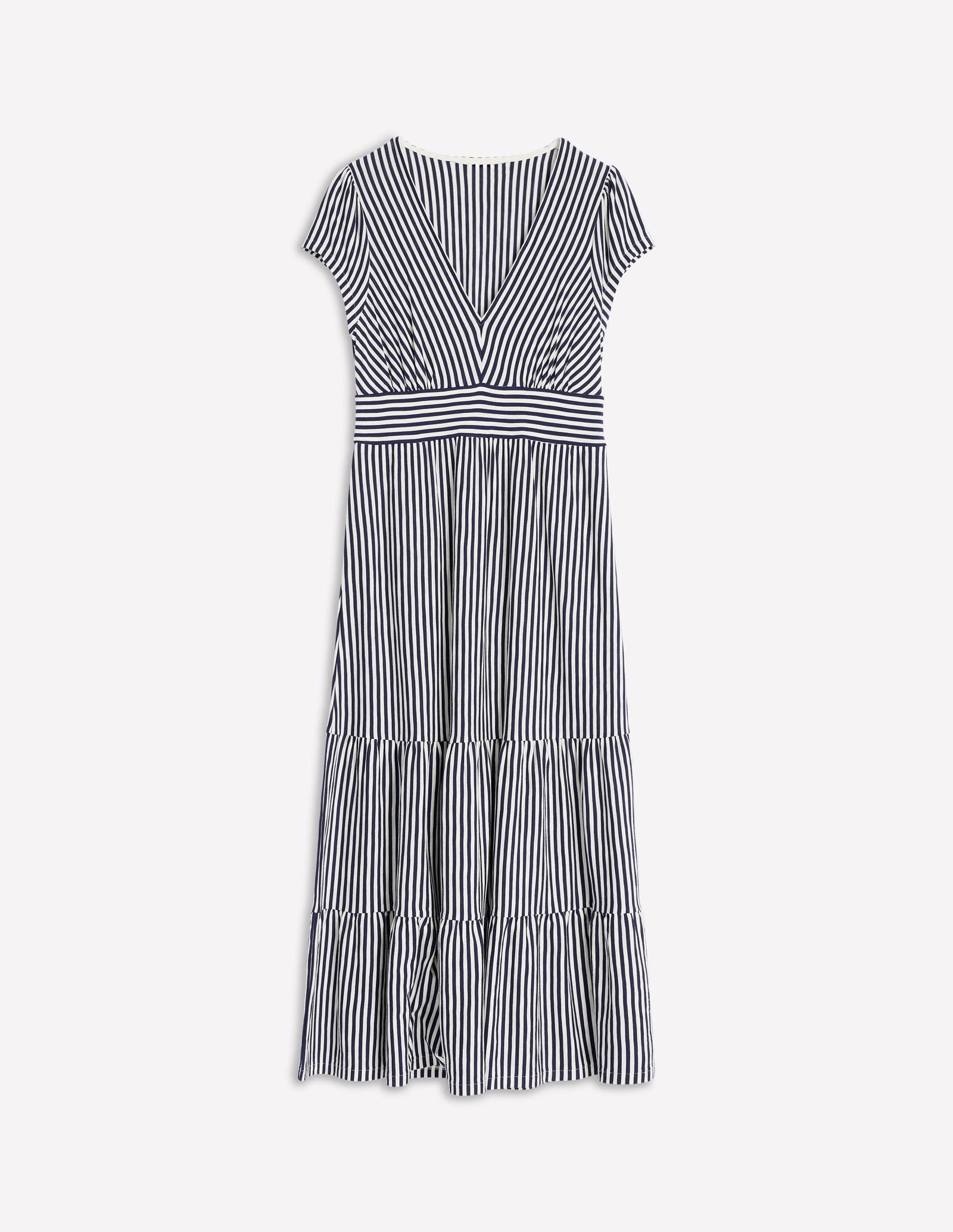BODEN Eloise Tiered Jersey Dress | endource