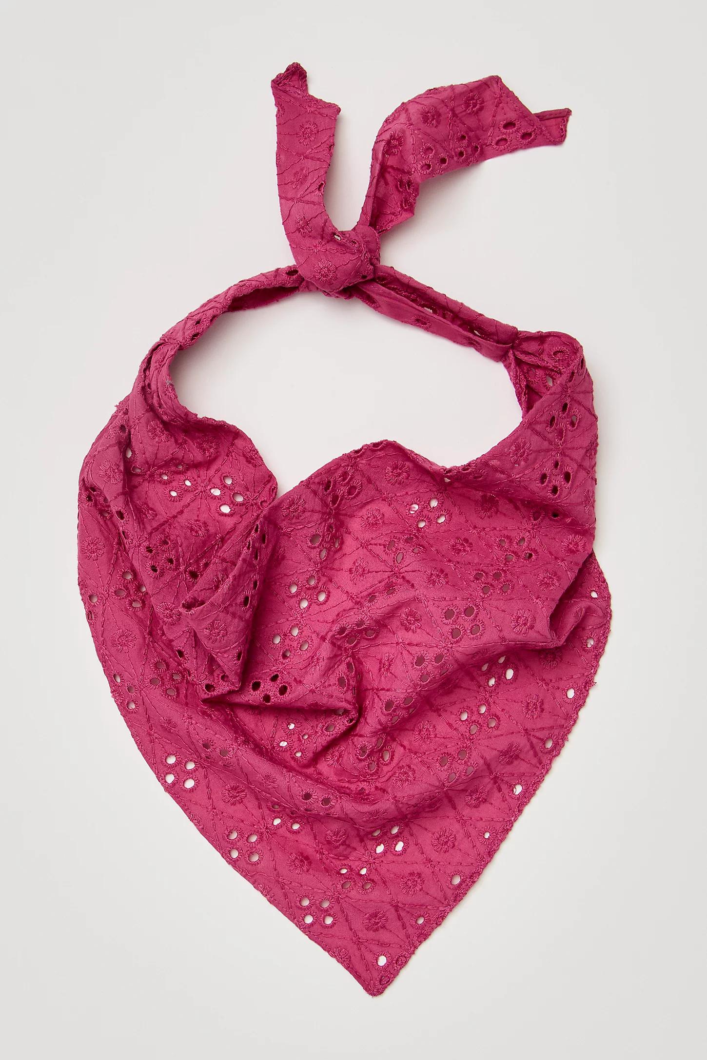 5050. Free People Claro Eyelet Hair Scarf Free People Claro Eyelet Hair Scarf in Green | Lyst main image 2