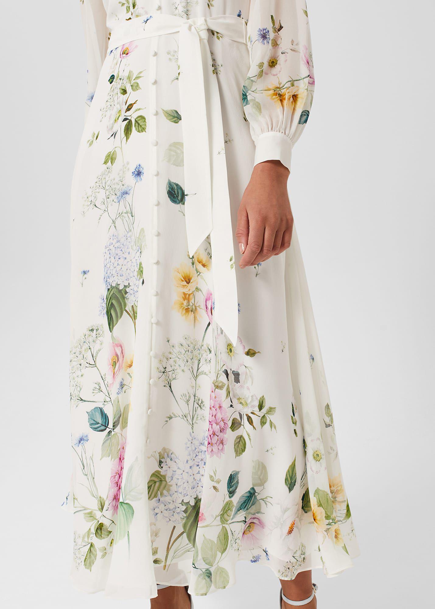 hobbs maribella silk dress HOBBS Maribella Silk Floral Dress