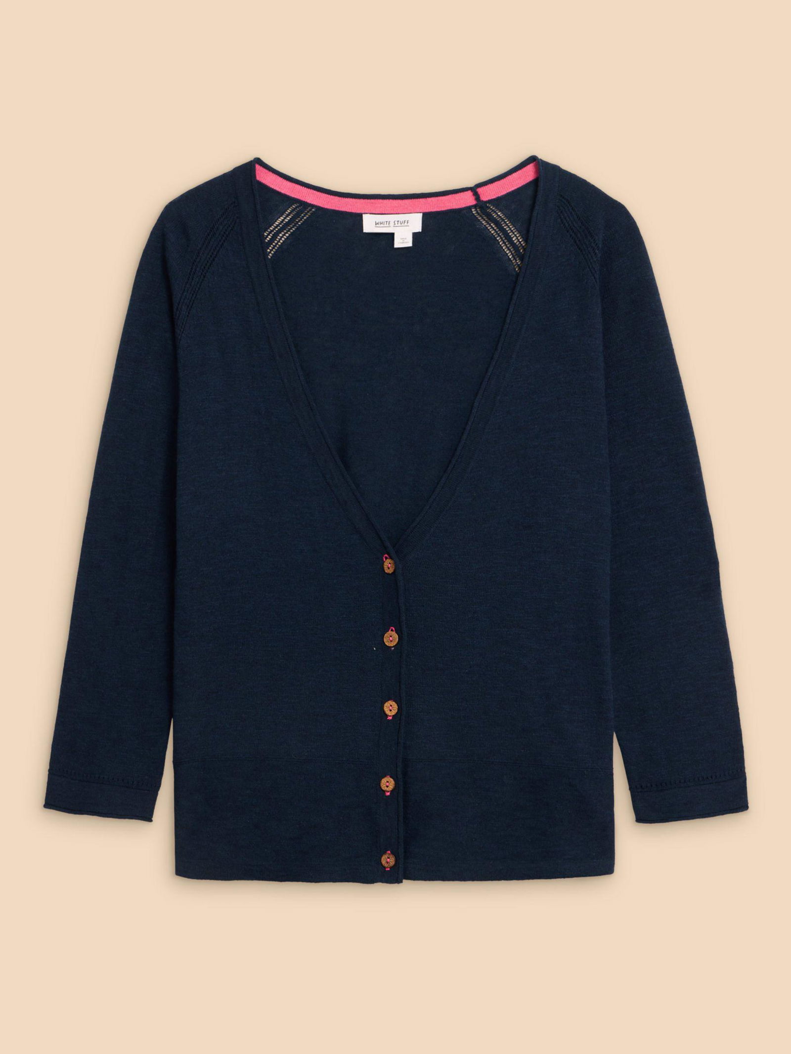 Nerina Cardigan - Linen Blend