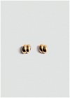 MANGO Double Hoop Earrings in Gold | Endource